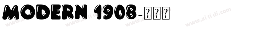 Modern 1908字体转换